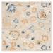 SAFAVIEH Metro MET103B Handmade Beige / Blue Rug