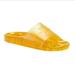 Coach Shoes | Coach “Ulyssa” Waterproof Buttercup/Yellow Slide Sandal | Color: Gold/Yellow | Size: 10