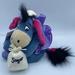 Disney Toys | Disney Sugar Plum Fair Eeyore Mini Bean Bag Plush 6” Nwt | Color: Blue/Purple | Size: 6”