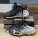 Under Armour Shoes | Boys Under Armour 12k White And Black Baseball Cleats | Color: Black/White | Size: 12k Cleats