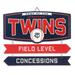 Minnesota Twins 11.8'' x 14.7'' Field Metal Sign