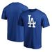 Men's Royal Los Angeles Dodgers Team Color Primary Logo 2 T-Shirt