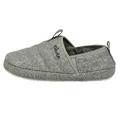 Elwin Shoes Herren Merlin Slipper, Grey, 42 EU