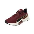 PUMA Damen PWRFrame TR Deco Glam WNS Gymnastikschuh, Aubergine Team Gold, 42.5 EU