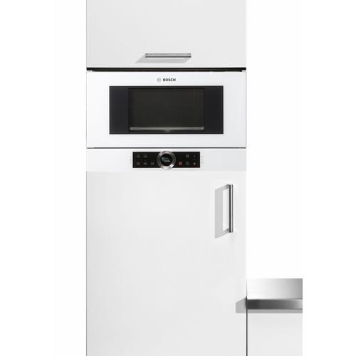 "BOSCH Einbau-Mikrowelle ""BFL634GW1"" Mikrowellen weiß Einbaumikrowelle Mikrowellen Einbaumikrowellen Mikrowelle"