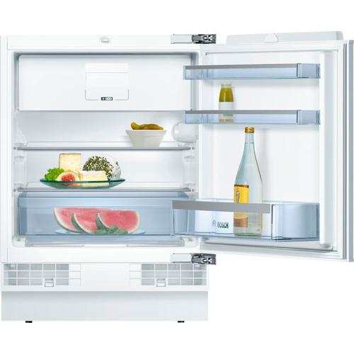"F (A bis G) BOSCH Einbaukühlschrank ""KUL15AFF0"" Kühlschränke weiß Einbaukühlschränke mit Gefrierfach Kühlschrank"