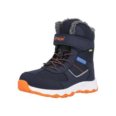 Stiefel ZIGZAG "Balful", Gr. 26, blau (dunkelblau), Polyurethane, Kunstfaser, casual, Schuhe, mit wasserdichter Funktion Image