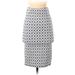Zara TRF Casual Skirt: Blue Bottoms - Women's Size Small