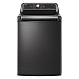 LG 5.5 Cu. Ft. Top Load Washer in Black | 44.5 H x 27 W x 28.375 D in | Wayfair WT7900HBA