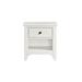 Red Barrel Studio® Tahoe Youth Wooden Farmhouse Nightstand, 1 Drawer Wood in White | 25.27 H x 23.6 W x 15.7 D in | Wayfair