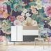 Multicolored Floral Wallpaper Peel and Stick and Prepasted