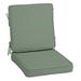 Arden Selections ProFoam Essentials Outdoor Chair Cushion 20 x 20 Sage Green Texture