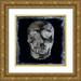 Wagner Martin 20x20 Gold Ornate Wood Framed with Double Matting Museum Art Print Titled - Skull II