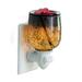 Candle Warmers Etc. Pluggable Fragrance Warmer Obsidian with Removable Dish