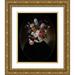 Popp Grace 20x24 Gold Ornate Wood Framed with Double Matting Museum Art Print Titled - Flowering Masters II