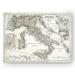 Wexford Home Dublin Sketch Map I - Premium Gallery Wrapped Canvas 30 x 40