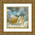 OToole Tim 15x15 Gold Ornate Wood Framed with Double Matting Museum Art Print Titled - Aerial View I