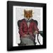 Fab Funky 15x18 Black Modern Framed Museum Art Print Titled - Fox 1920s Gentleman