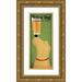 Fowler Ryan 10x18 Gold Ornate Wood Framed with Double Matting Museum Art Print Titled - Yellow Dog Brewing Co