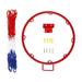 Professional Basketball Hoop Net Wall Mount Basketball Frame Net Replacement Basketball Net Replacement Basketball Net for Indoor And Outdoor Use 12.59in Red