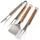 Penn State Nittany Lions Classic Series 3-Piece Grill Tongs, Spatula &amp; Fork BBQ Set, Team
