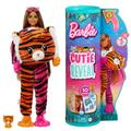 Barbie Cutie Reveal Jungle Series Fashion Doll with Tiger Plush Costume Mini Pet & Accessories