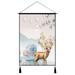 Mini Chandelier for Car Mirror Bunny Christmas Ornament Set Mini Ornament Balls Bulk Painting Room Cloth Cloth Bedroom Decoration Hanging Painting Wall Triptych Background Style Living Background