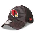 Men's New Era Camo/Black Arizona Cardinals Logo Neo 39THIRTY Flex Hat