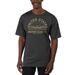 Men's Uscape Apparel Black Army Knights Garment Dyed T-Shirt
