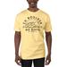 Men's Uscape Apparel Yellow Colorado Buffaloes Garment Dyed T-Shirt