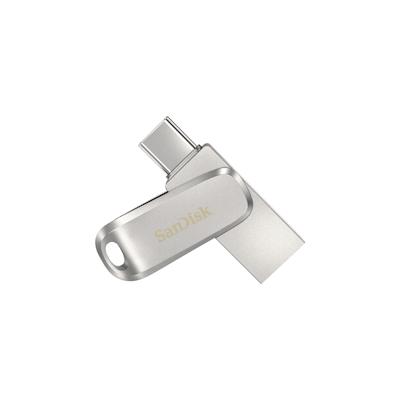 SanDisk Ultra Dual Drive Luxe USB-Stick 1000 GB USB Type-A / USB Type-C 3.2 Gen 1 (3.1 Gen 1) Edelstahl