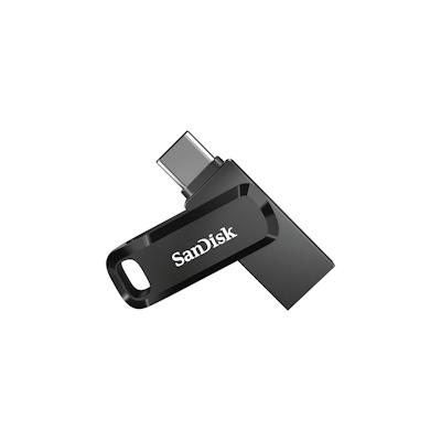 SanDisk Ultra Dual Drive USB-Stick 128 GB USB Type-A / USB Type-C 3.2 Gen 1 (3.1 Gen 1) Schwarz, Silber