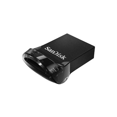 SanDisk Cruzer Ultra Fit? USB-Stick 256 GB Schwarz SDCZ430-256G-G46 USB 3.2 Gen 1 Image