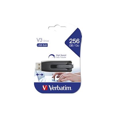 Verbatim USB 3.0 Stick Store ´n´ Go V3 256 GB schwarz