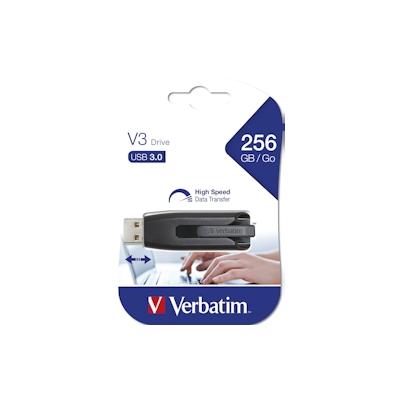 Verbatim USB 3.0 Stick Store ´n´ Go V3 256 GB schwarz Image