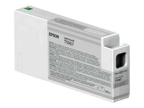 Epson Original UltraChrome HDR T5967 Druckerpatrone schwarz hell 350ml (C13T596700) Image