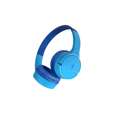 Belkin SOUNDFORM Mini Kopfhörer Verkabelt & Kabellos Kopfband Musik Mikro-USB Bluetooth Blau