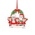 Pianpianzi Our First Christmas Ornament Tapping on Window Chandelier Balls Tree Christmas Decorations Holiday Snowman Xmas Ornament 2021 Family Decoration Family Christmas Personalised Bauble
