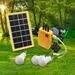 BetterZ Outdoor Portable Solar Panel Electric Generator 3 LED Bulb Power System Kit