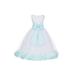 Ekidsbridal Wedding Pageant Rose Petals White Tulle Flower Girl Dress Toddler Special Occasion 302T 6