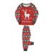 Fesfesfes PJS Sets Xmas Parent-Child Outfit Child Long Sleeve Parent-Child Outfit Printed Housewear Pajama Suit Top+Pants Suit (Child) Parent-Child Outfit Sale on Clearance