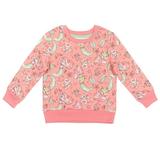 Disney Princess Ariel Toddler Girls French Terry Sweatshirt Infant to Big Kid