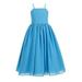 Ekidsbridal Criss-Cross Chiffon Flower Girl Dress Bridesmaid Junior Prom Formal Evening Princess Pageant Birthday Ballroom Gown Holiday 191 8