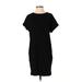 Gap Casual Dress - Shift: Black Solid Dresses - Women's Size X-Small