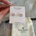 Kate Spade Jewelry | Kate Spade Diamond Earrings- Silver Backing | Color: Silver | Size: Os