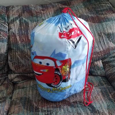 Disney Accessories | Disney Pixar Cars Sleeping Bag | Color: Blue/Red | Size: Os