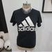 Adidas Tops | Adidas Logo Short Sleeve Tshirt Size Small | Color: Black/White | Size: S