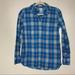 J. Crew Tops | J. Crew Plaid Homespun Shirt In Perfect Fit Xs | Color: Blue/Red | Size: Xs