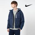 Nike Jackets & Coats | Nike Sportswear Therma-Fit Legacy Men's Hooded Jacket Obsidian Blue 3xlt | Color: Blue/White | Size: 3xl-Tall