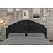 Oakley Upholstered Crystal Diamond Tufted Queen Headboard in Black - CasePiece USA C80091-521